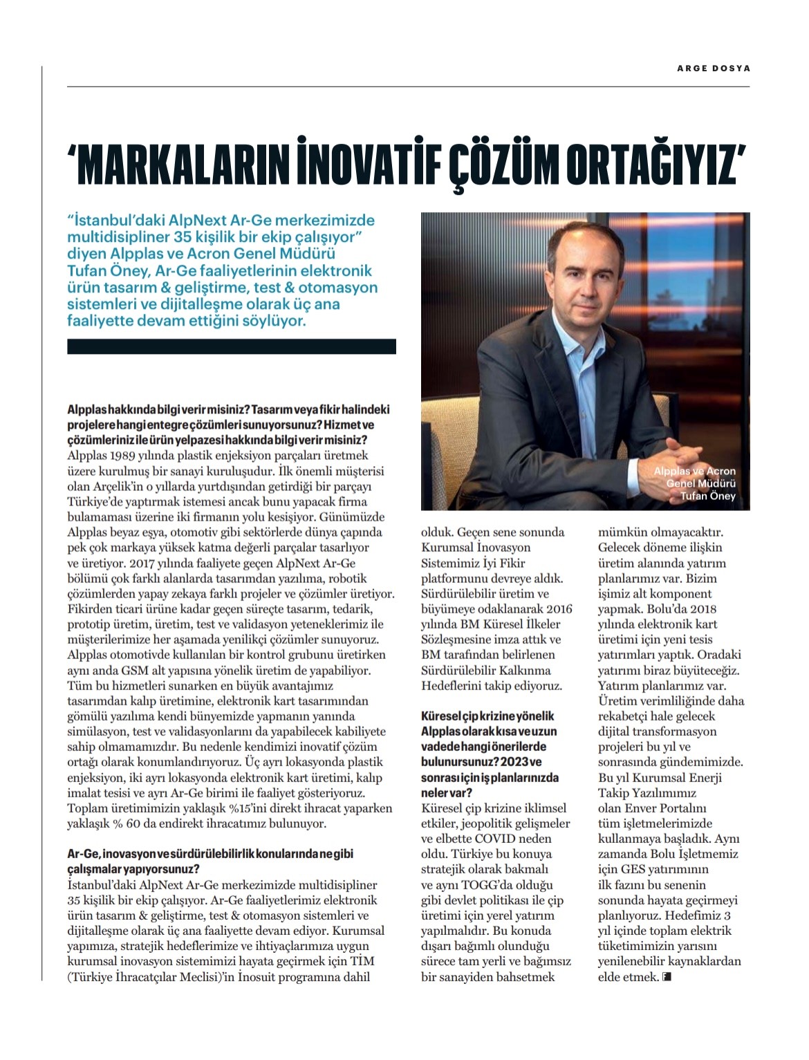 Fortune- Markaların İnovatif Çözüm Ortağıyız